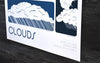 Clouds Screenprint