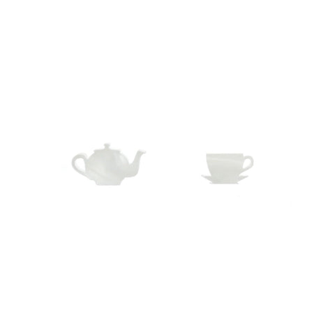 Teapot and Cup Earrings