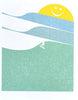 Sunny Surfing Print