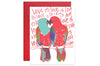 Love is Love Bird Card
