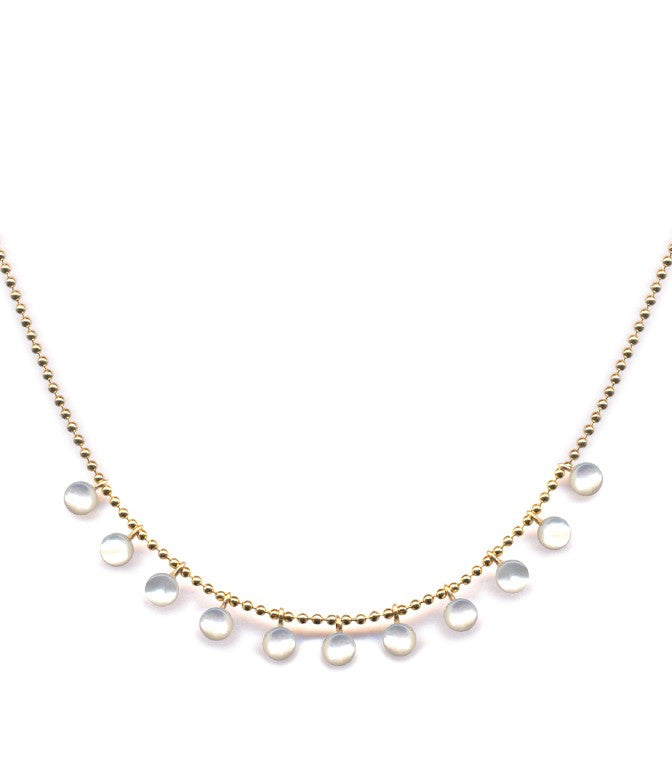 Mini Mother of Pearl Necklace